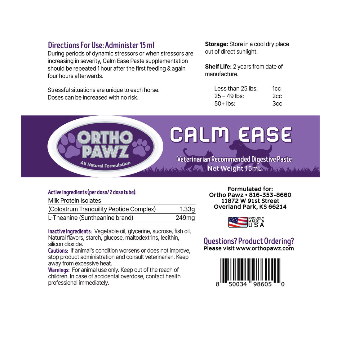 CALM EASE 15ML