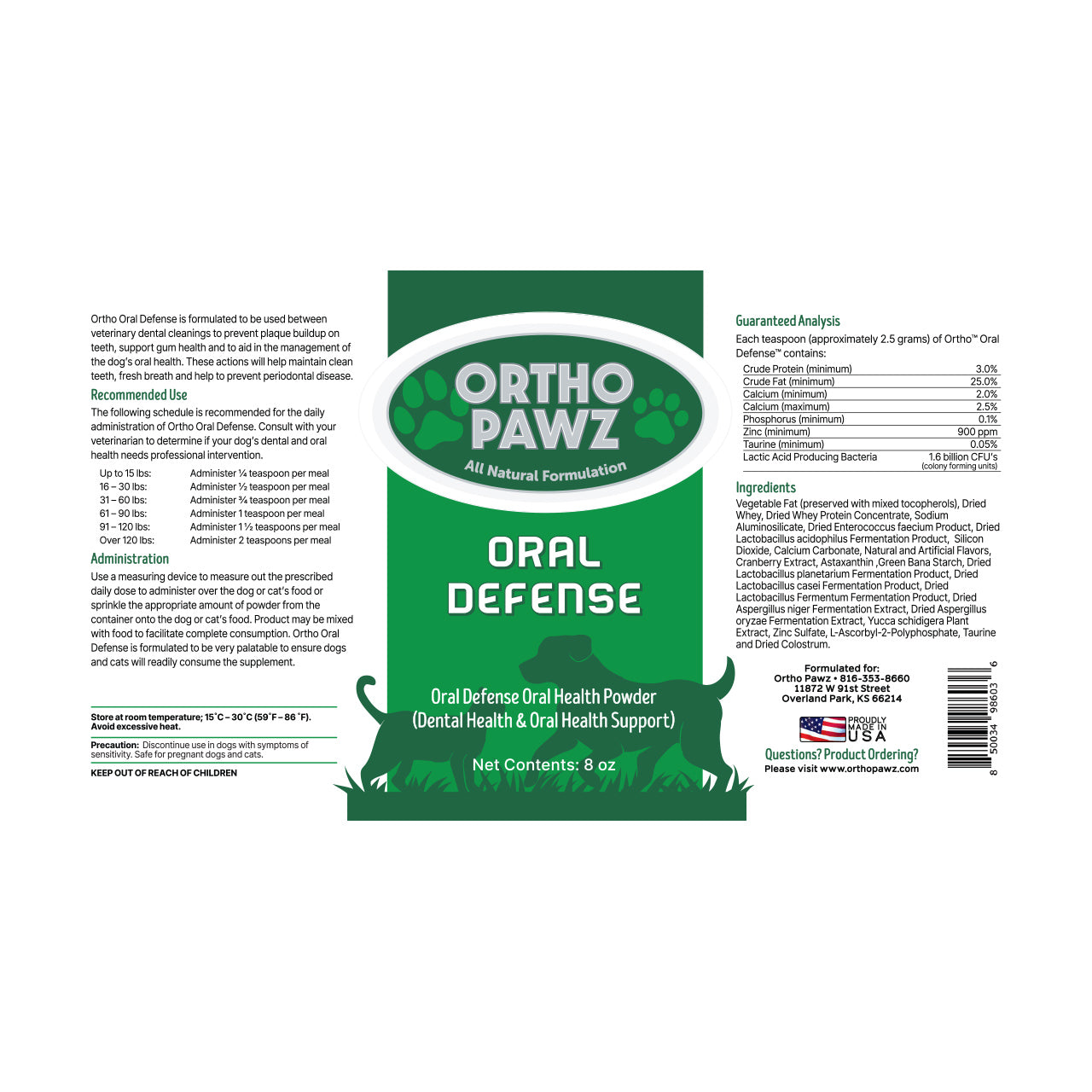 ORAL DEFENSE 4.2OZ